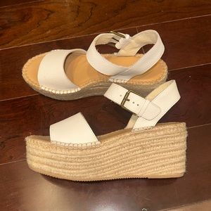 NEW Soludos platform wedges size 8.5